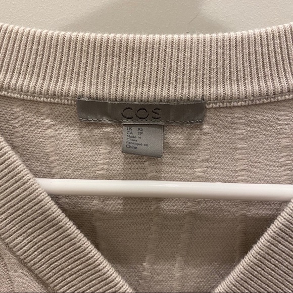COS sweater w/ squiggles - Picture 2 of 2